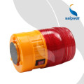 Saip/Saipwell Оптовая светодиодная круглая аккумуляторная батарея магнитная базовая строба